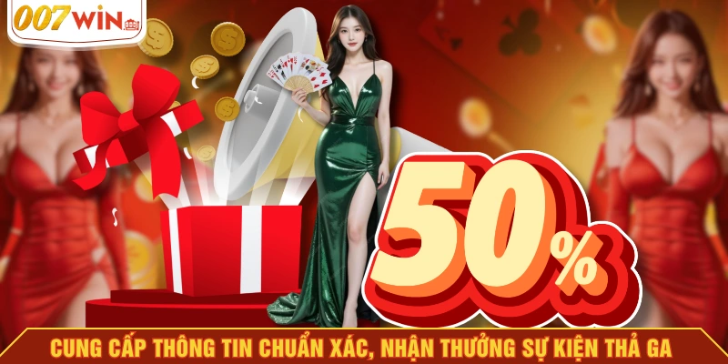 Cung cấp thông tin chuẩn xác, nhận thưởng sự kiện thả ga Cung cấp thông tin chuẩn xác, nhận thưởng sự kiện thả ga